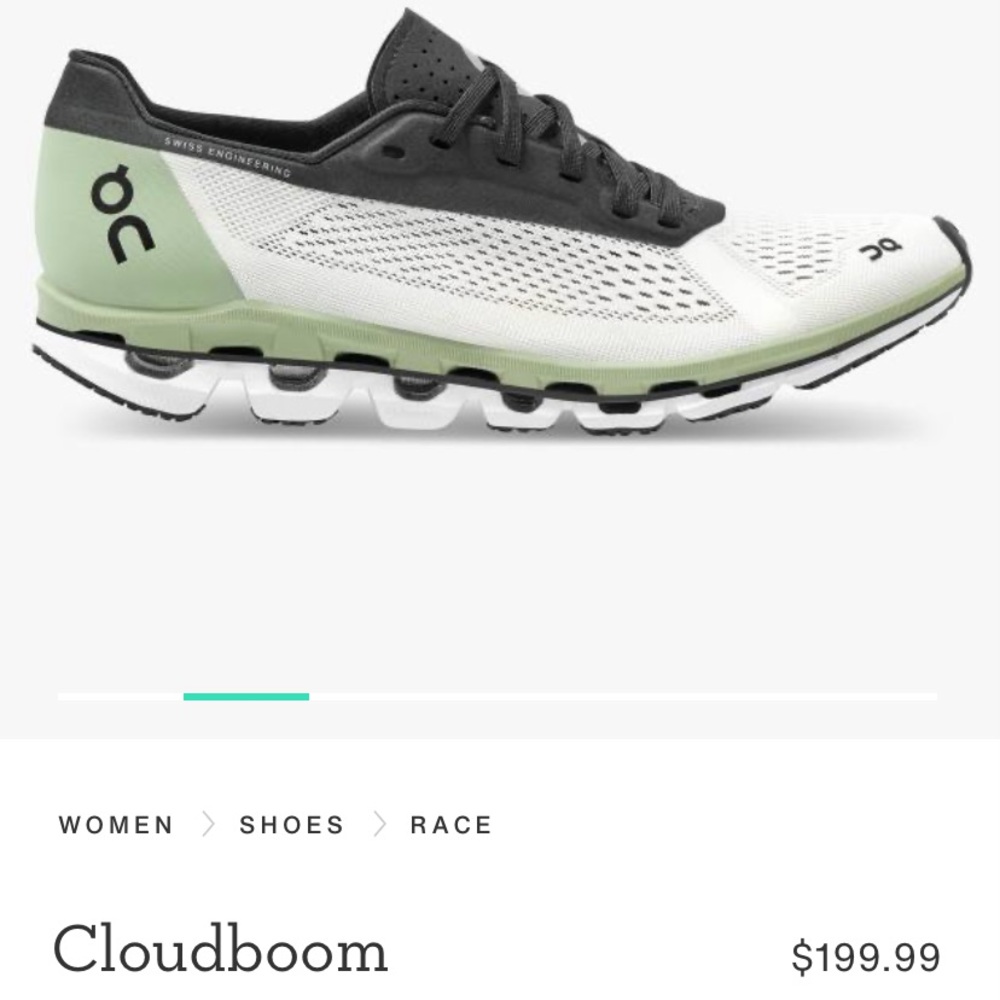 OnRunning Cloudboom racing shoe